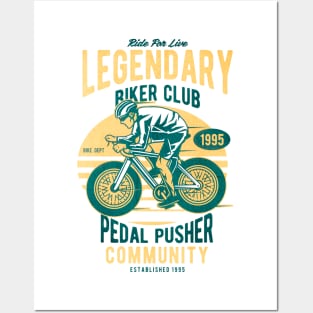 Legendary Bike Club Posters and Art